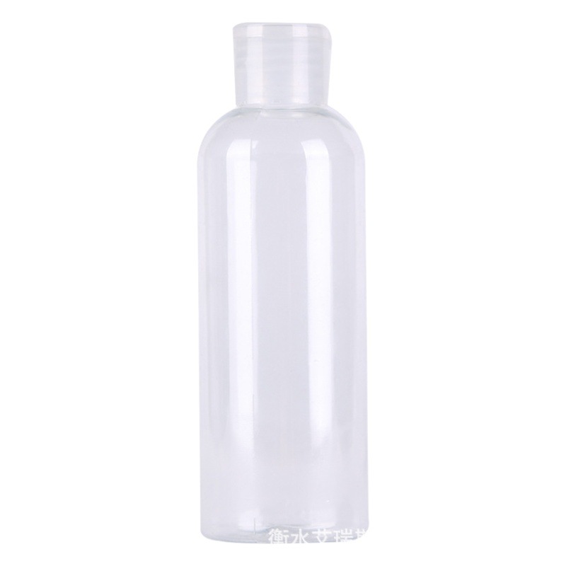 Botella de Plástico Transparente con Tapa de Mariposa, 10ml-100ml, Botella Recargable y Flexible, Botella Pequeña con Tapa Abatible para Cosméticos y Líquidos