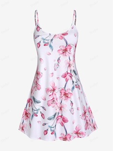 T 60239 Elegant Floral Dress Set �����B��ȹ���b �W���羳