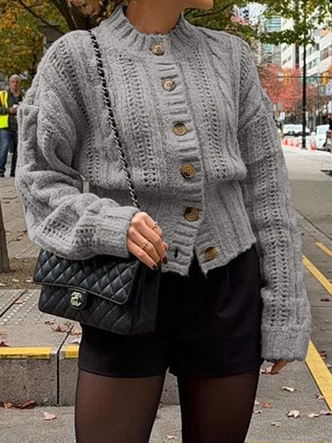 Kaikuo transfronterizo vacaciones europeas y estadounidenses camisa de lana de manga larga suéter de mujer otoño y invierno 2025 estación independiente de Amazon image 4