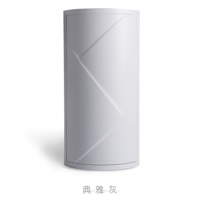 置物架浴室旋转三角收纳整理架厨房卫生间洗漱台防尘储物柜墙角架|undefined