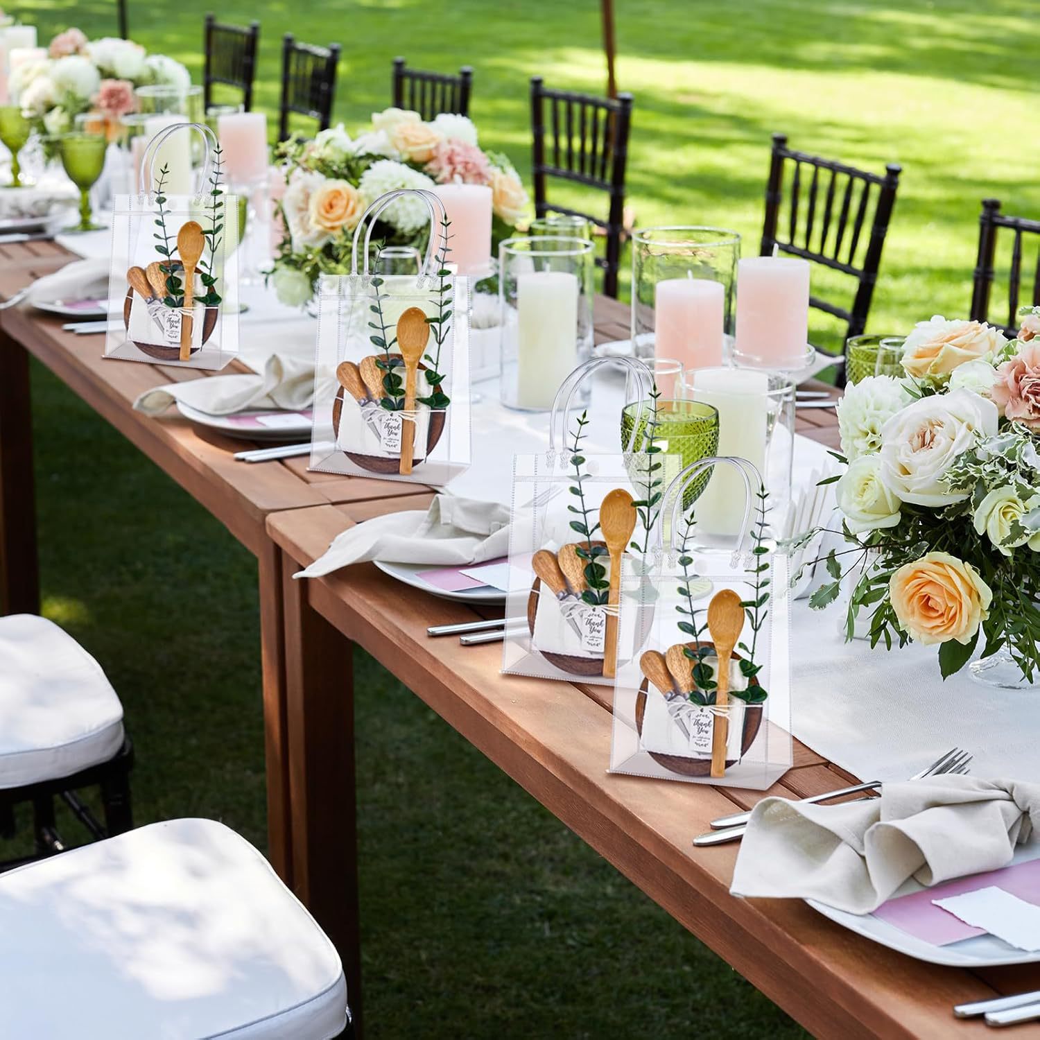 Caja de regalo de mano mini juego de tabla de cortar de bambú juego de cuchillo de queso juego de bolsa de regalo boda fiesta de cumpleaños tabla de madera de bambú