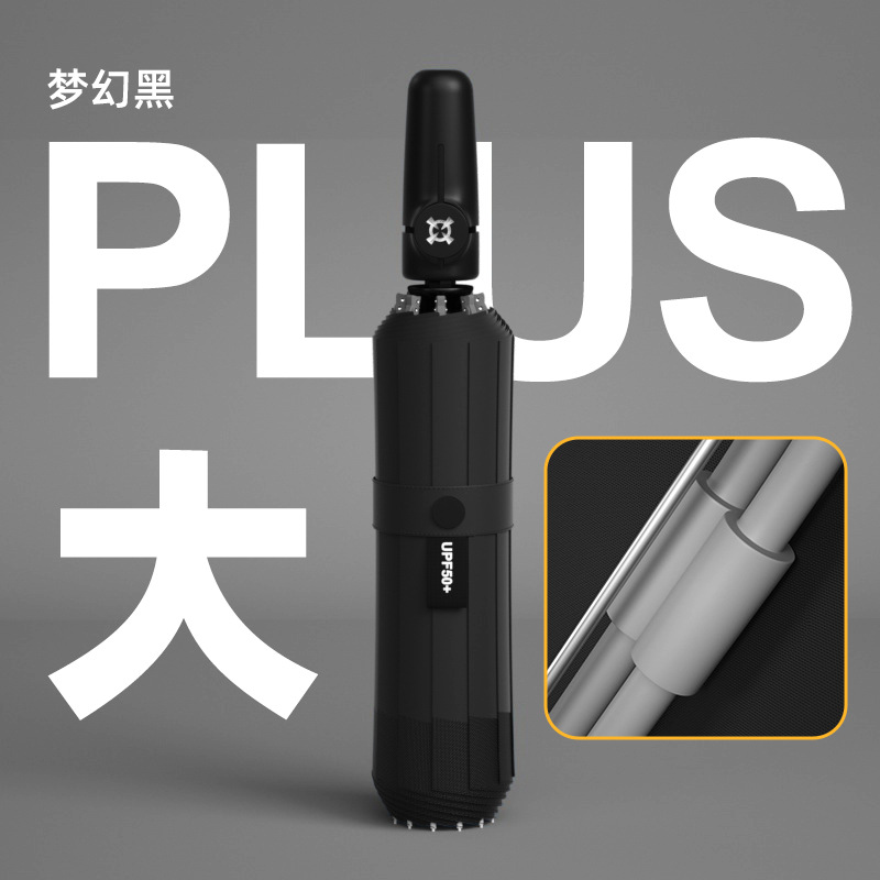 Paraguas Paraguas plegable Sensación avanzada Paraguas al por mayor Paraguas automático plegable Paraguas grande Paraguas para hombres Paraguas publicitario súper grande Paraguas