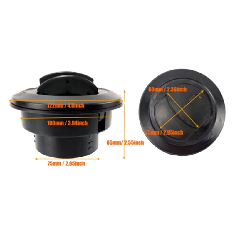 75 мм воздух выход вентиляционные отверстия для воздуха дизельный паркинг обогреватель для кондиционирования воздуха в автобусе кондиционер вентиляционные отверстия