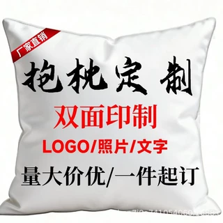 抱枕定制 来图打样 办公室靠枕定做 批量优惠 源头工厂