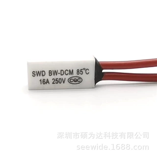 定制高温陶瓷外壳封装热保护器BW-DCM系列 BW-DCM-230℃ 16A250V