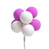 Small creative three dimensional balloon for St. Valentine's Day, jewelry, decorations