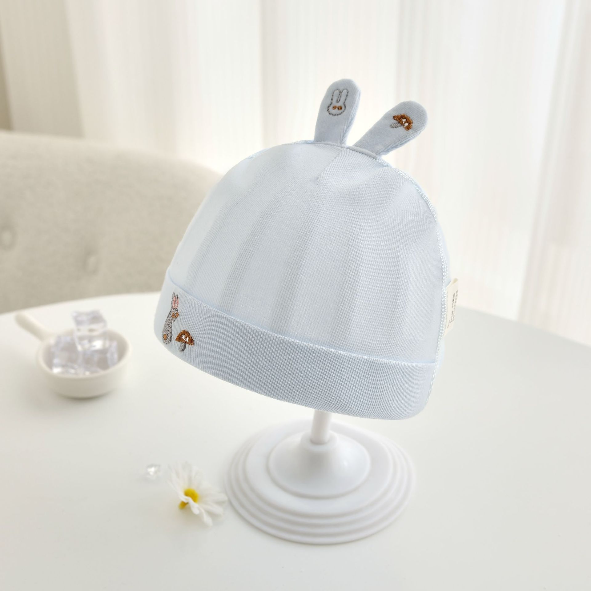 Mushroom paradise hat-blue