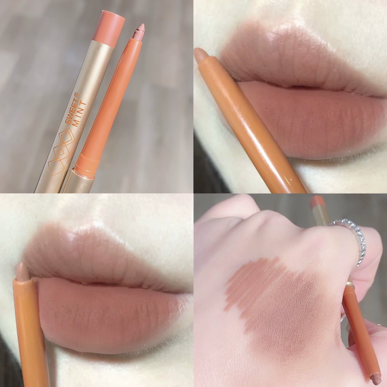 Shaping waterproof lip pencil, contouring, plump lips effect, long-term effect, does not fade