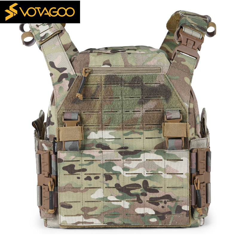 Votagoo Lightweight Tactical Vest Laser Molle Quick Release Vest Lsr Modular Expansion Vest Insert