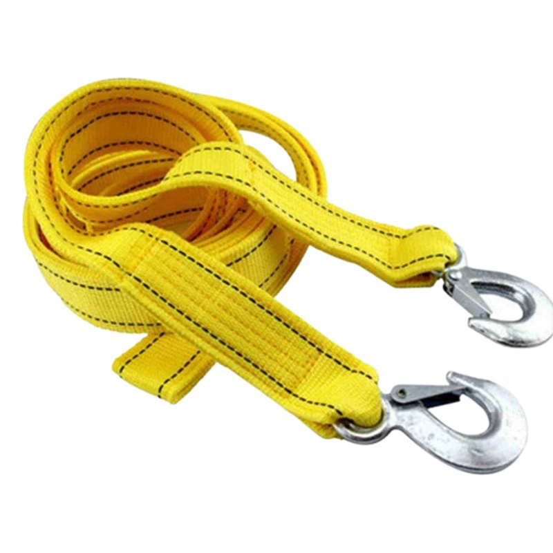 Канат для прицепа автомобиля Утолщенная тележка для бездорожья Тележка Прочная спасательная веревка Съемник тракторного троса Автомобильная буксирная веревка