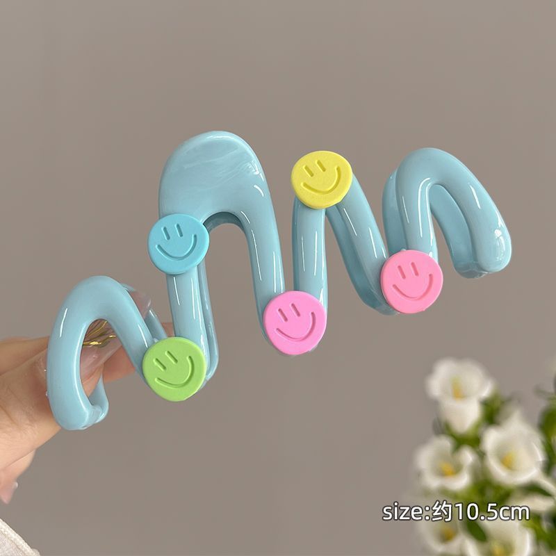 Clip de agarre de botón rojo de Encora para mujer nuevo clip de tiburón de pelo de disco de estilo de alta calidad en la parte posterior de la cabeza horquilla de temperamento