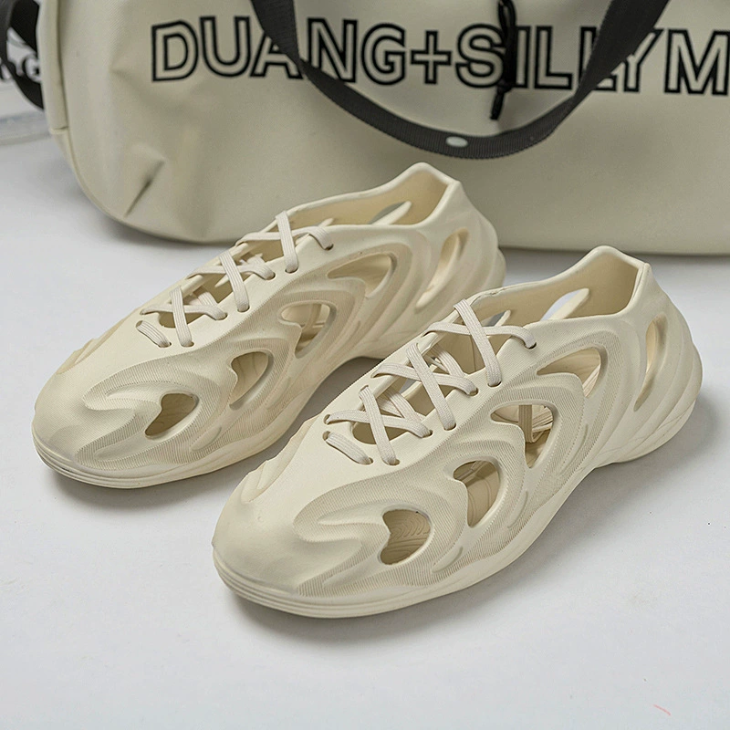 Внешняя торговля, летние туфли с кокосовым отверстием большого размера, мужские модные сандалии в европейском и американском стиле, нескользящая пляжная обувь на толстой подошве, обувь для треккинга по реке, оптовая продажа