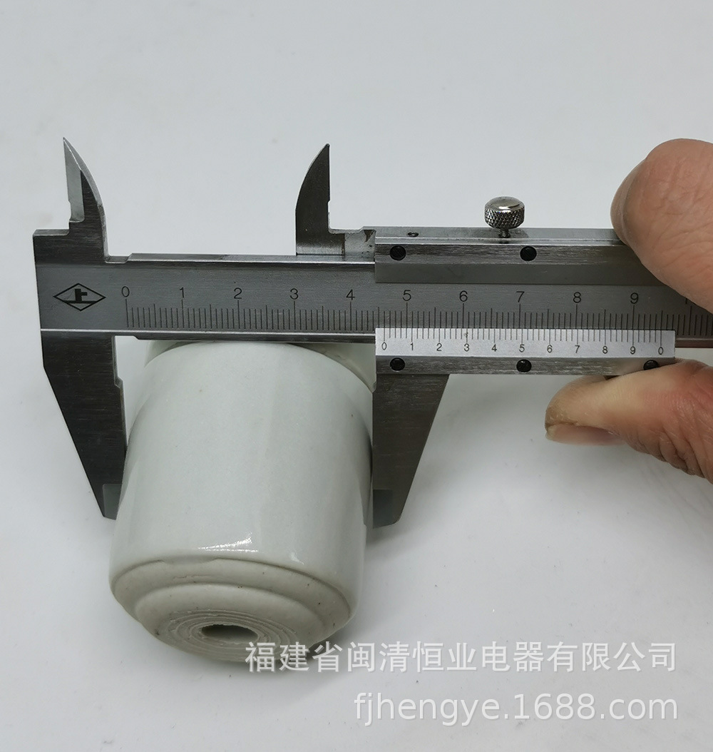 130^. HY510D E27子母套陶瓷灯座 (2)