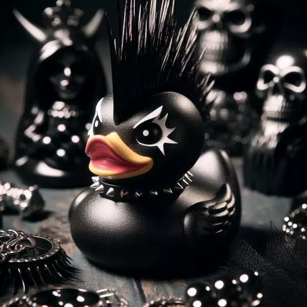 Death rock duck