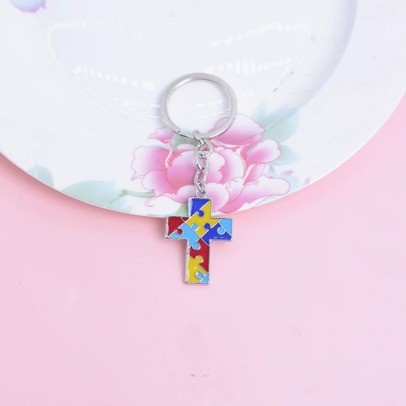 Creative metal keychain, cute brainteaser, accessory, Amazon, handmade, wholesale