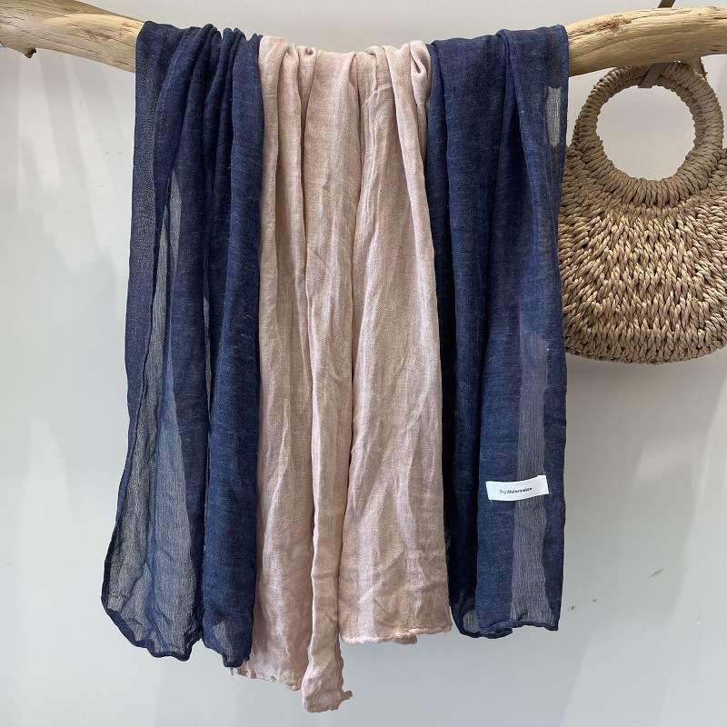 Nouveau châle chaud en coton de grande taille avec protection solaire haut de gamme et écharpe en lin polyvalente pour femmes_voghion.com