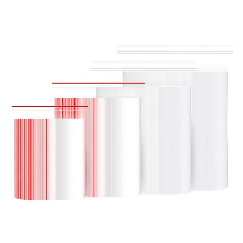 Pe袋包装密封袋印刷ロゴ厚いプラスチック袋透明自己密封袋包装袋卸売り
