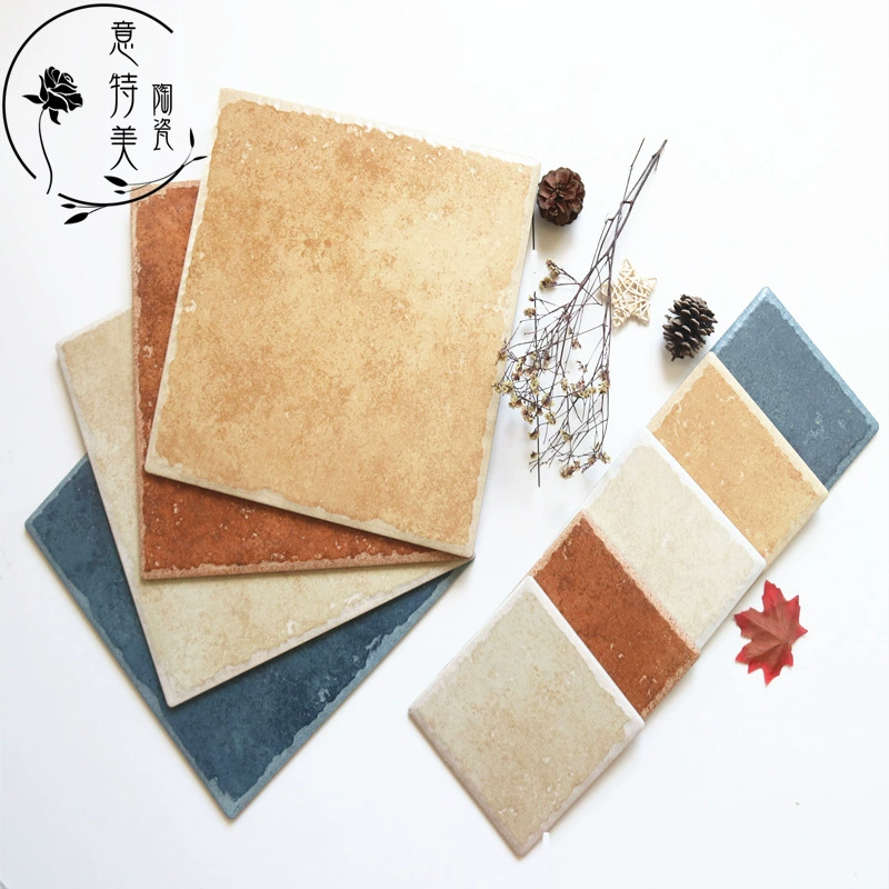 Американский идиллический 330x330 антикварный кирпич Средиземноморский стиль плитка кухня ванная комната балкон противоскользящая напольная плитка