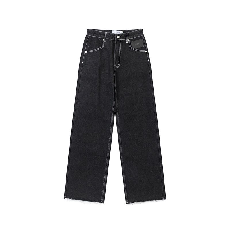 Vaqueros modernos de otoño para hombre, de Ian 24, estilo nuevo, americanos, versátiles, sencillos, de alta calidad y con hilo brillante._voghion.com