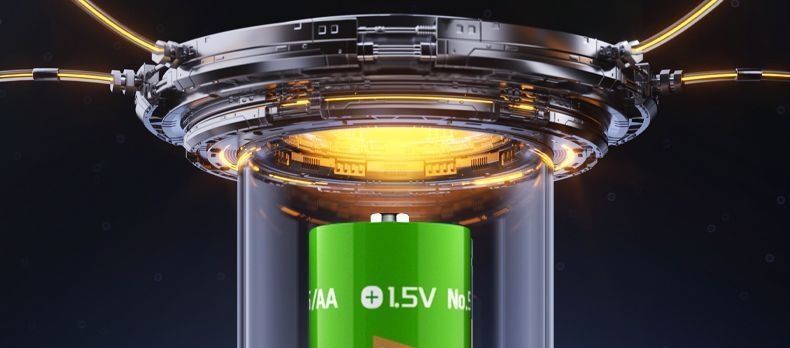 No. 5 No. 7 USB Large-Capacity 1.5V Rechargeable Lithium Battery 3000Mwh High-Efficiency Constant Voltage Source Factory Free Shipping on One Piece