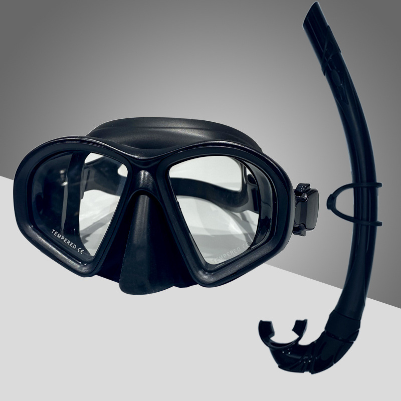 Snorkel Sanbao traje completo seco gafas de buceo equipo tubo de respiración traje anti-niebla HD gafas traje de buceo