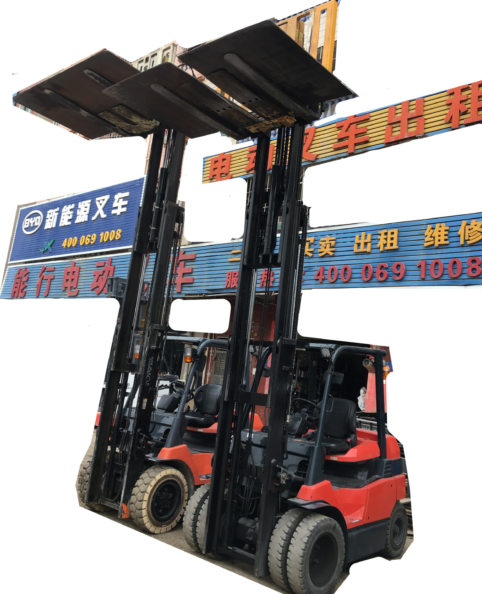 推拉器叉车出租 装卸无托盘货物属具推拉器 电动叉车推拉器出租