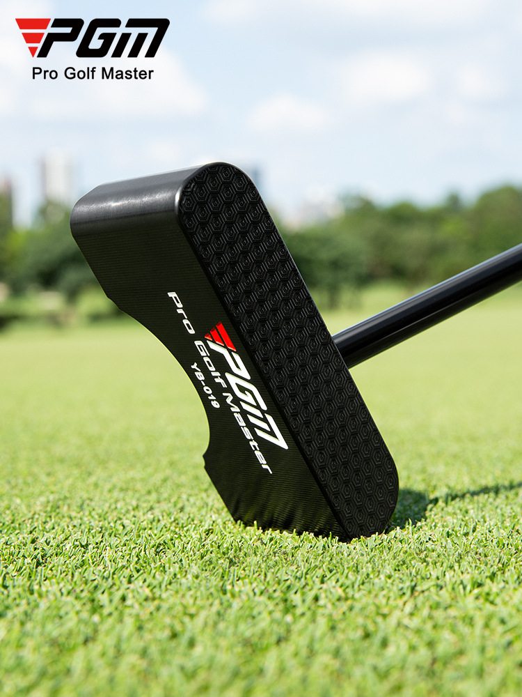 Gậy golf PGM dạng đứng thẳng đánh, trọng tâm thấp, có đường chỉ hướng, chiều dài 34 inch — TUG045-Đen