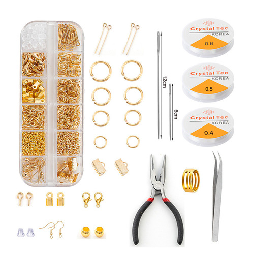 DIY Jewelry Making Tools Clasp Crocodile Clip Set Earring Accessories Material Cross-border Hot Selling Jewelry Accessories