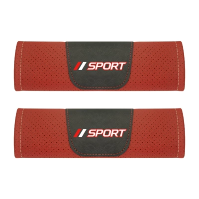 Pads, Perforated, Breathable, Comfortable, Seat belt shoulder pad