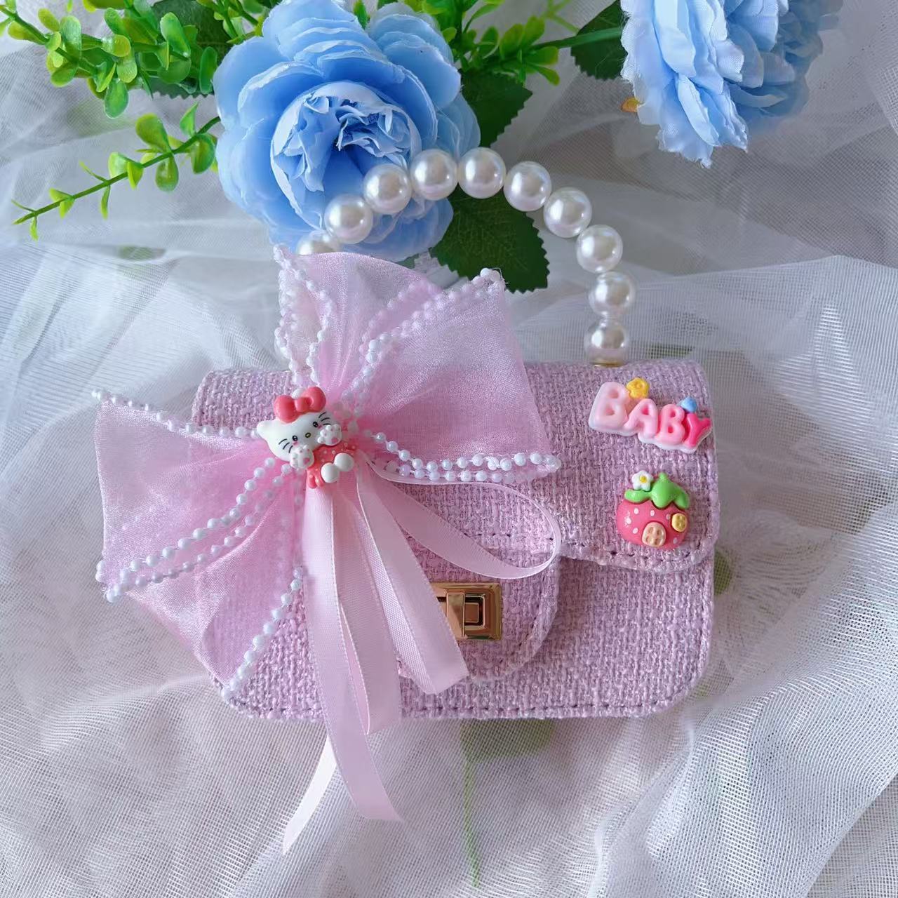 Niños bolso de hombro niñas nuevo Kulomi jade cane bolso de perro flash de moda lindos bolso de mochila