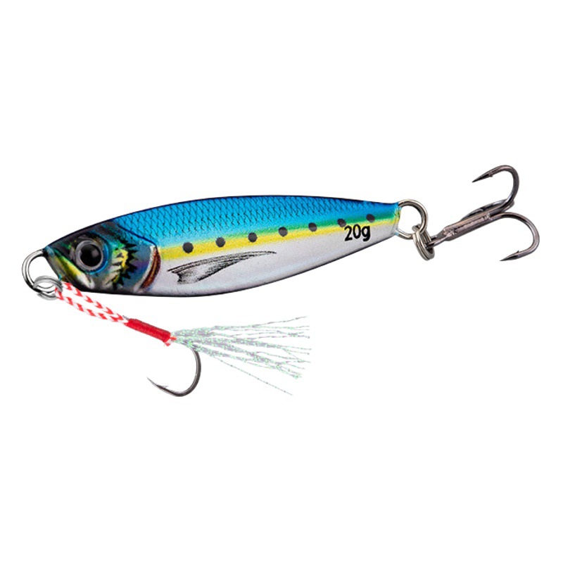 Impresión 3D de bombeo rápido Placa de hierro que cae Luya cebo falso pesca en el mar Barco de agua dulce pesca caballa 10g20g30g60g pequeño pescado de plomo