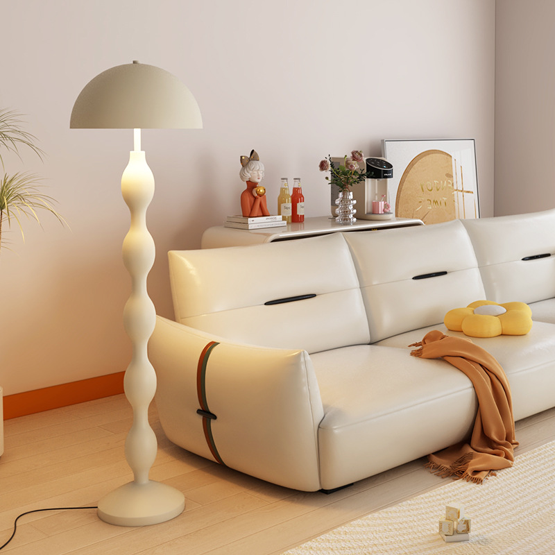 Large Creative Modern Minimalist Cream Living Room Bedroom Bedside Lamp Home Moving Sofa Side Large Floor Lamp