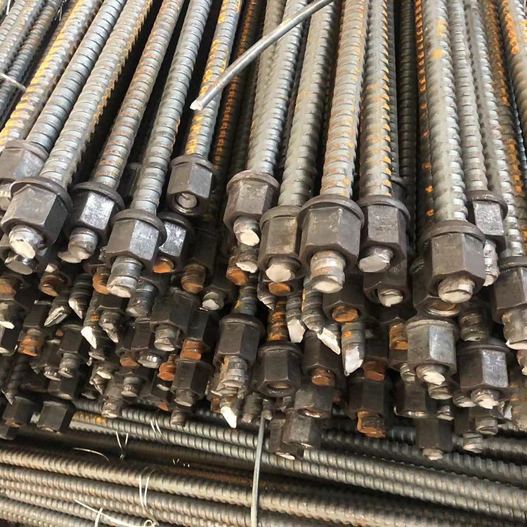 Perno de anclaje de acero roscado de alta resistencia, soporte fuerte, fuerza de pretensión ajustable de larga longitud