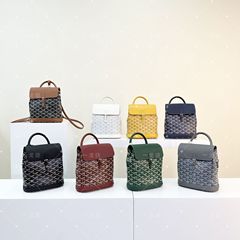 アップグレードされたゴヤール バックパック アルピン ミニ スクールバッグ ゴヤール バッグ オールド フラワー ドッグ ティース バッグ フリップ スモール バックパック