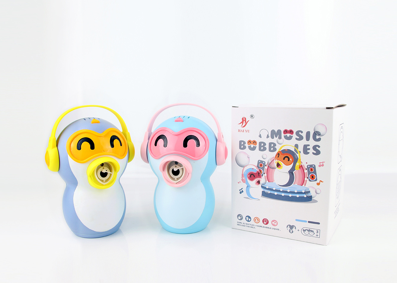Máquina de burbujas eléctrica para niños de Amazon juguete pingüino ballena pulpo máquina de burbujas juguete de burbujas automático