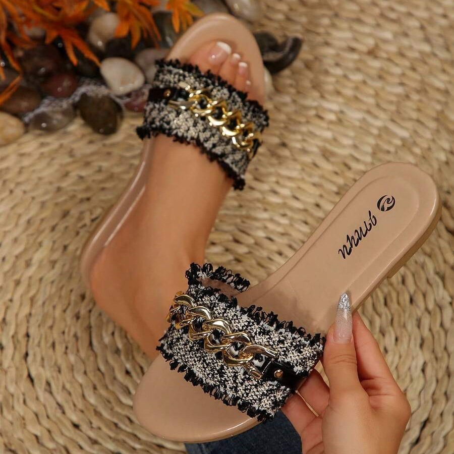Zapatillas Planas para Mujer de Tejido de Punto Ligeras para Uso Diario
