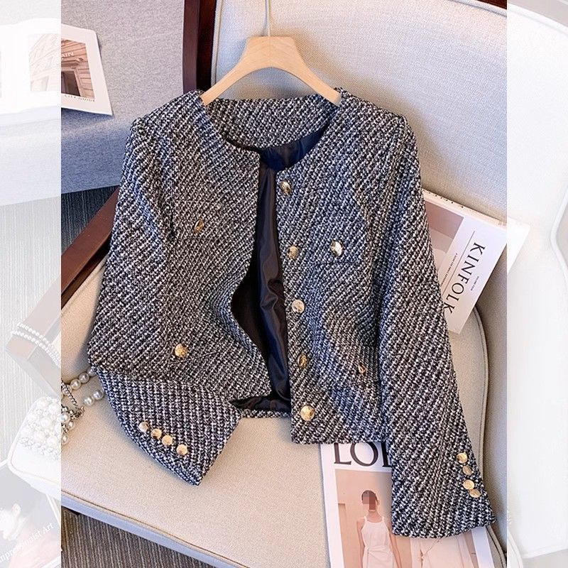 French-Style High-End Chanel-Inspired Jacket for Women, Spring and Autumn 2025 New Popular High-End Socialite Early Autumn Top