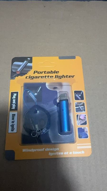 Type-C携帯電話ミニ版タバコ点火器ライター液体なしガス防風黒科学技術ネット赤携帯|undefined