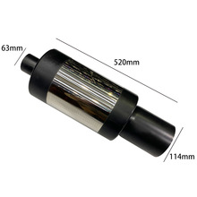 汽车排气管改装声浪通用不锈钢直排响鼓尾鼓排气阀门炸街跑车声音