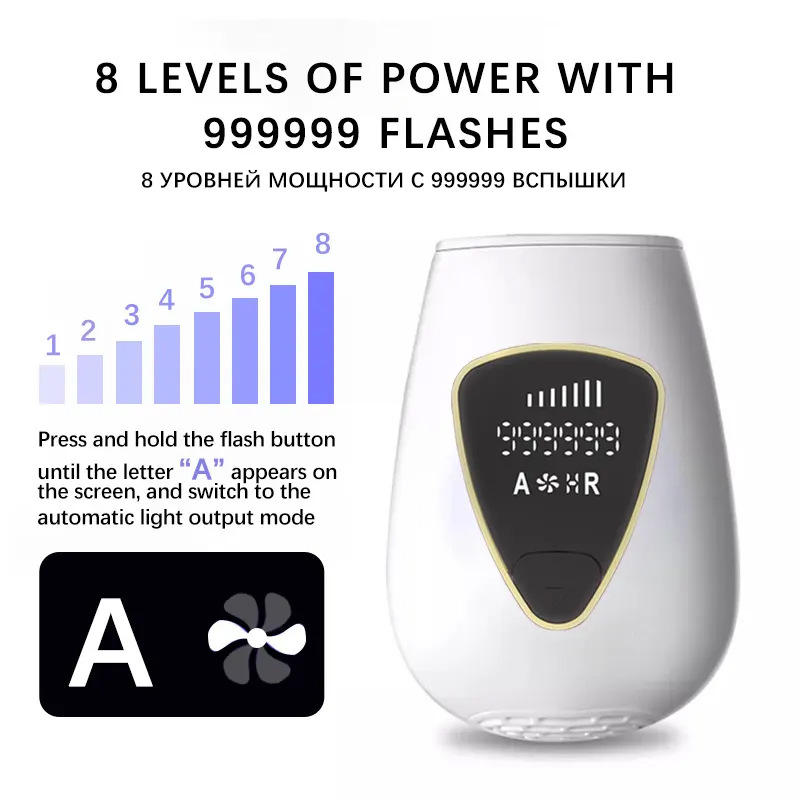 New Beauty Product 990000 Flashes Permanent Hair Removal_voghion.com