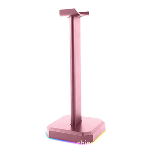 Headset stand detachable RGB luminous computer headset stand ambient light desktop display detachable
