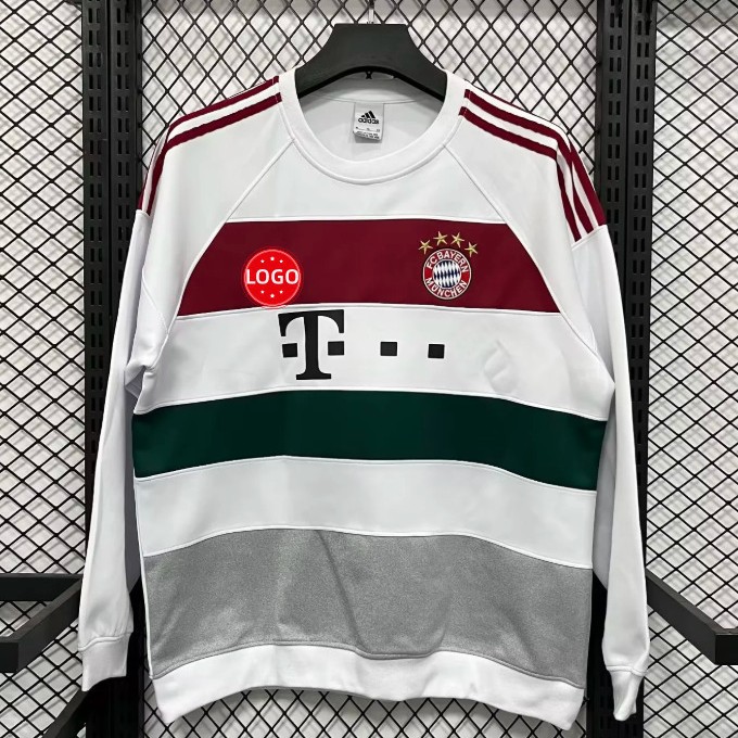 2526 nueva camiseta deportiva al aire libre Argentina Inter Bayern Arsenal camiseta de algodón de manga larga