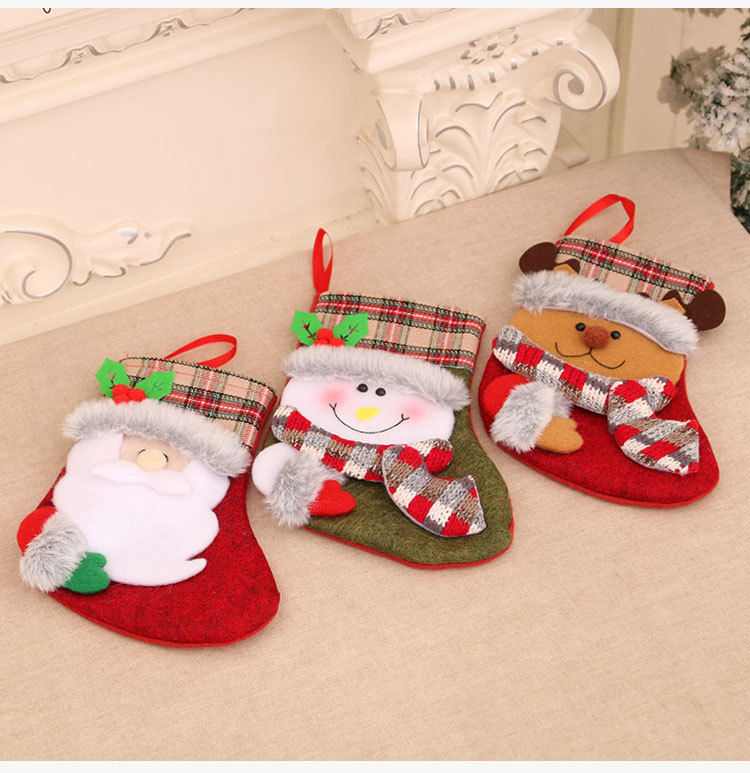 Christmas Cute Santa Claus Cloth Party Gift Wrapping Supplies display picture 1