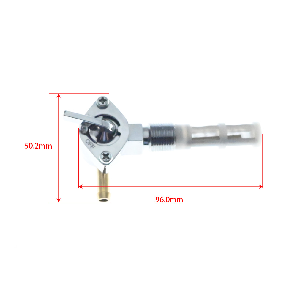 Motorcycle Fuel Valve Oil Switch Cb750 3/8"Npt Suitable for Harley 22mm