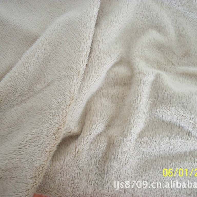 超柔短毛绒5毛5mm水晶超柔短毛绒服装面料家纺面料童装面料经编面