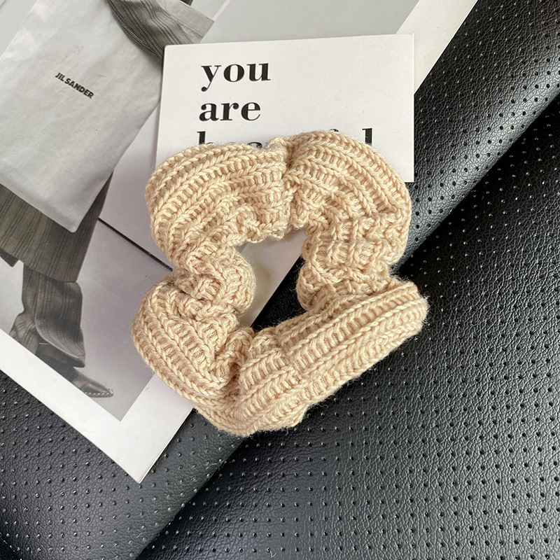 Fashion Solid Color Cloth Hair Band Hair Tie 1 Piece display picture 4