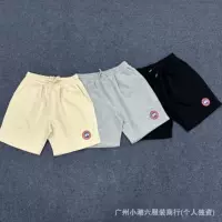 Трансграничные поставки E Home Shorts для мужчин и женщин с одинаками в американском стиле вышивка значков