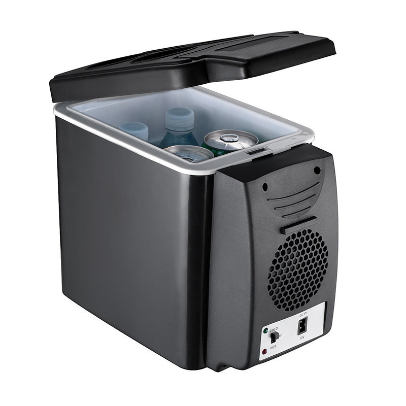 Car refrigerator 6 liters car dual-use hot and cold box car refrigerator mini small refrigerator LOGO