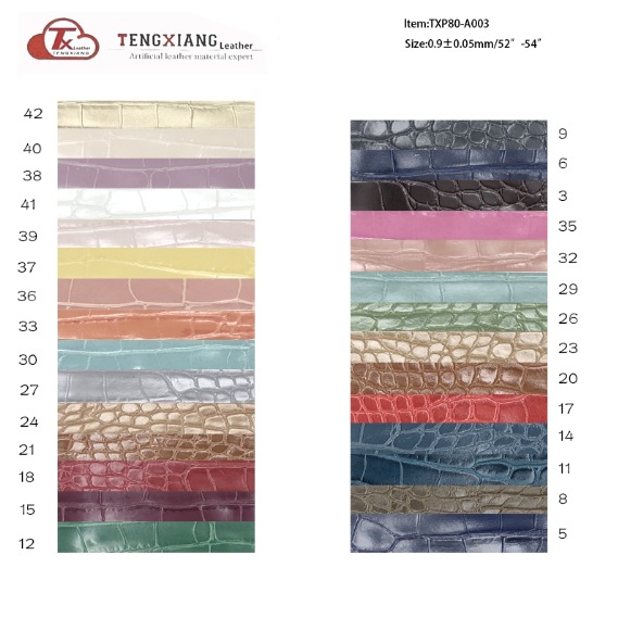 人造PU皮革新款材料  0.9mm  厂家直销手提包箱包材料