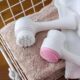 Facial Brush Soft Wool Silicone Cleanser Manual Massage Double-sided Deep Cleansing Pore Cleansing Brush Blackhead-removing Artifact